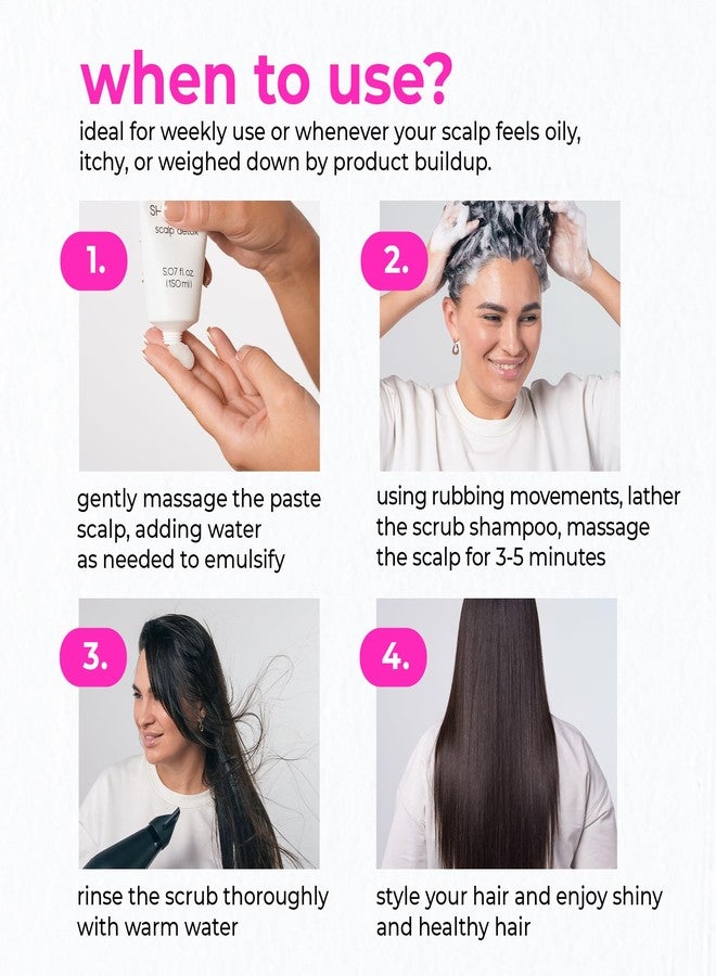 ONLY4HAIR شامبو مقشر 2 في 1 من أونلي فور هير - Image 4